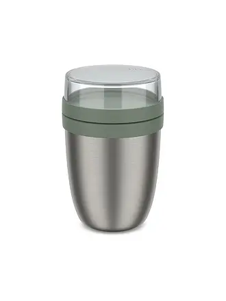 MEPAL | Thermo-Lunchpot Ellipse 0,5/0,2l Acciaio inossidabile Vivid mauve | grün